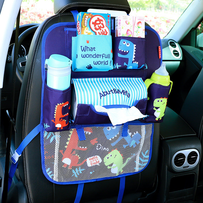 Creative Cartoon Car Seat Back Storage Organizer Bag