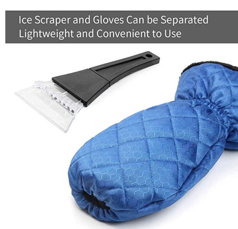 Extra Thick Waterproof Car Snow Shovel Gloves