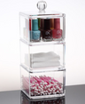 Acrylic Storage Box for Cotton Pads and Swabs