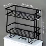 Toilet Storage Organizer with Toilet Paper Holder (1 Piece)