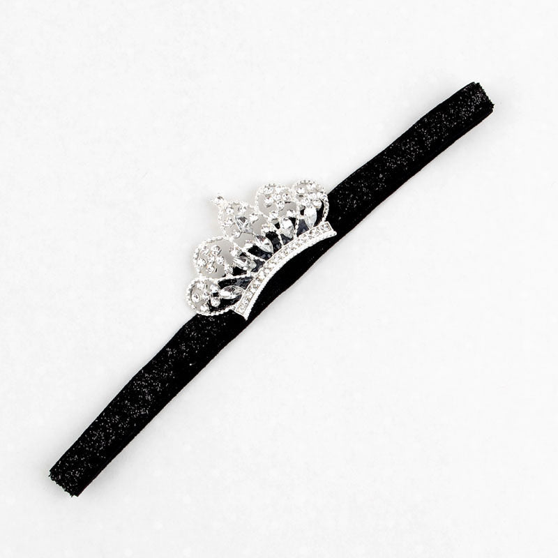 Crystal Crown Baby Headband for Kids' Hair