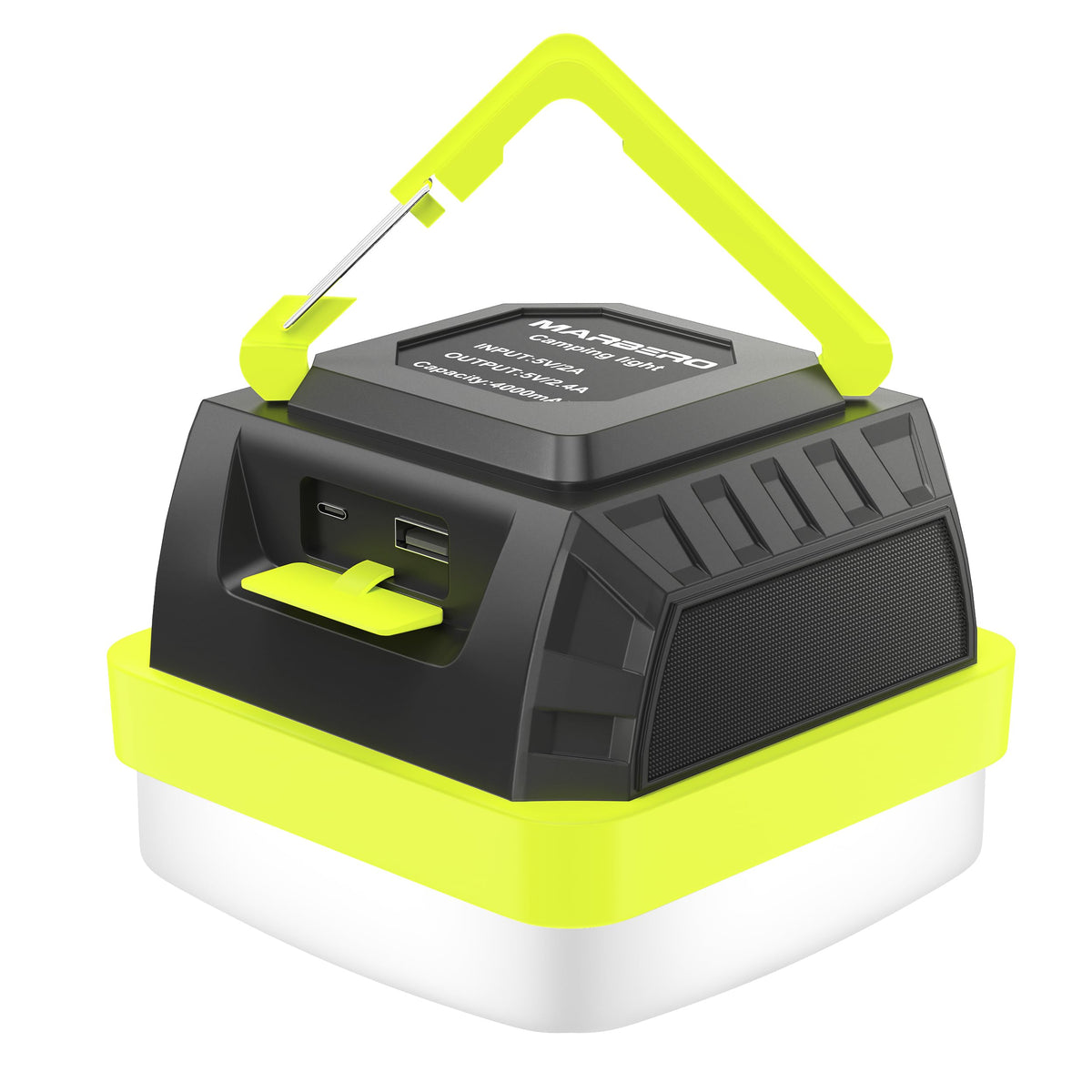 MARBERO 248LM Camping Lantern LED Portable Lantern Tent Light Emergency Power Bank Survival Kits Operated Lamp for Camping Power Outages Hurricane Hiking Green