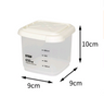 Food Storage Canister with Measuring Kitchen Box