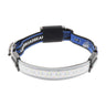 Liteband OVLED 300 Lumens LED Headlamp AAA Battery Powered Best Rated Super Light Head Lamps For Adults Forehead Hands Free Bright Running Camping Lights Mechanic Hard Hat Headband Headlight Blue