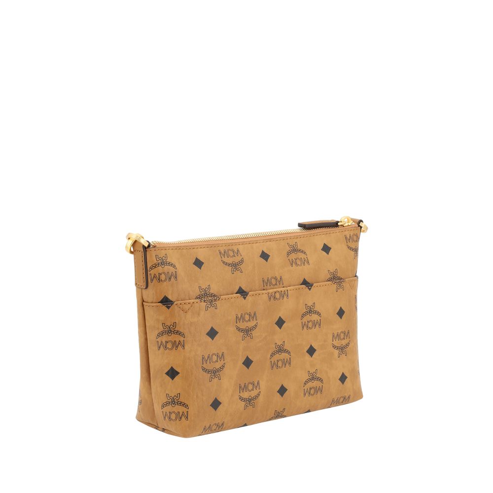 MCM Aren Visetos Shoulder Bag