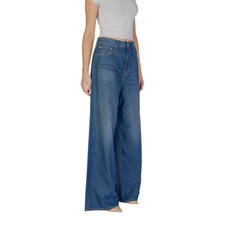 Replay Blue Cotton Jeans & Pant