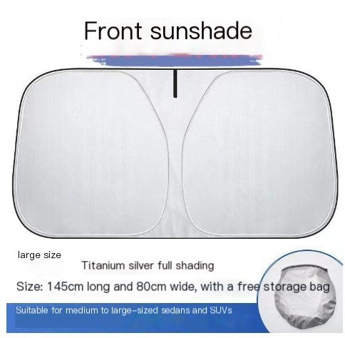 Full-Blocking Car Windshield Sunshade