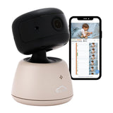 EGLOO S4+(S4 Plus) Smart Indoor Security Camera for Baby Monitor 2K Video with 2-Way Audio Motion/Sound Detection Night Vision Cloud or SD Card Storage Phone App Supporting 5G/2.4Ghz WiFi
