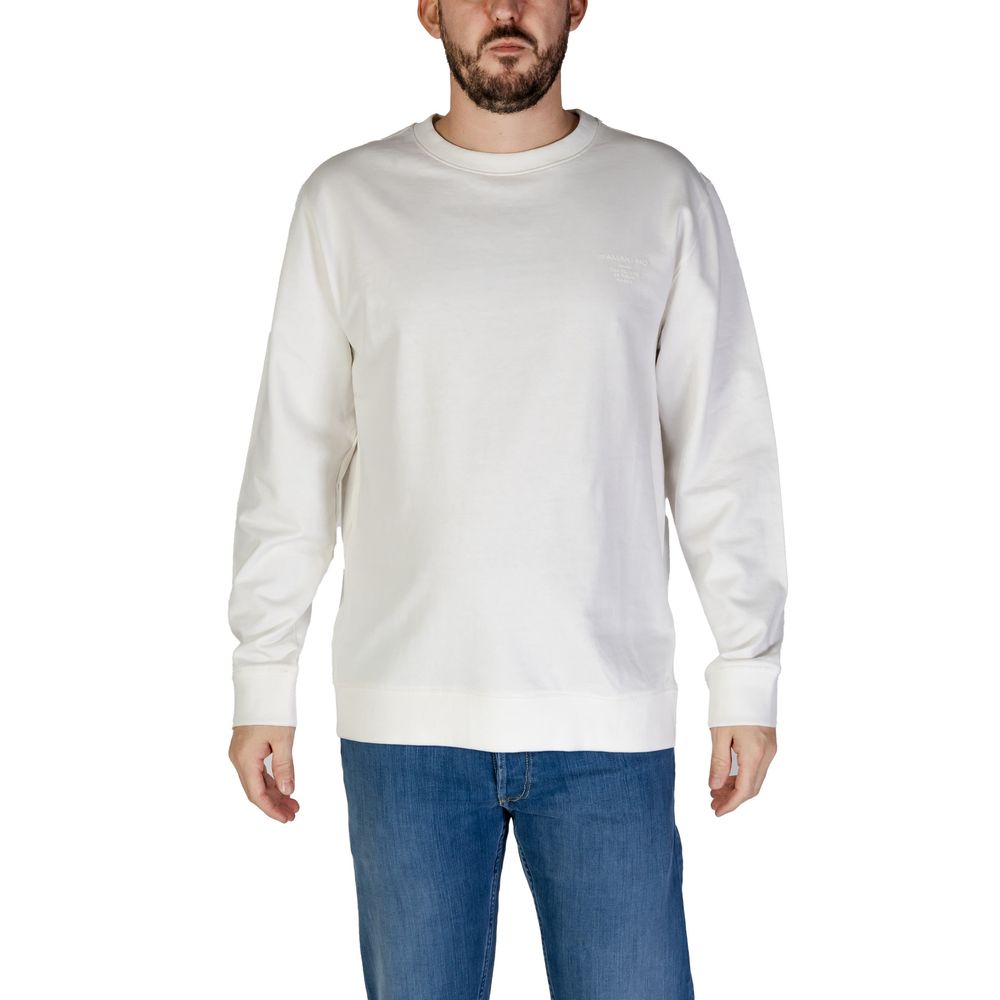 Hamaki-Ho White Cotton Sweatshirt