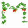 2 Pieces Fake Plastic Grapes Vines for Home Decor