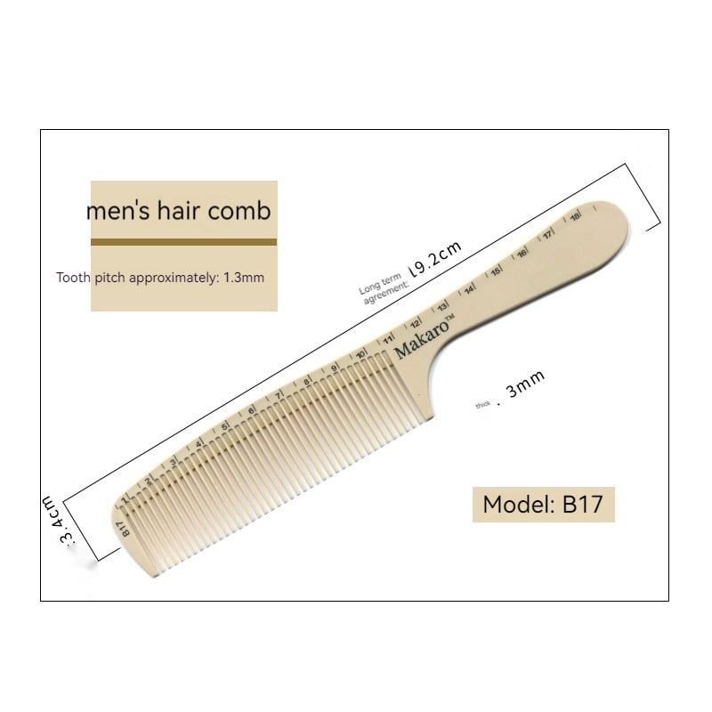 Laser Scale Hair Comb - High Quality Design