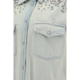 Golden Goose Blue Denim Shirt