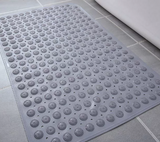 Square Non-Slip Bathroom Mat for Shower and Bath