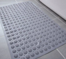 Square Non-Slip Bathroom Mat for Shower and Bath