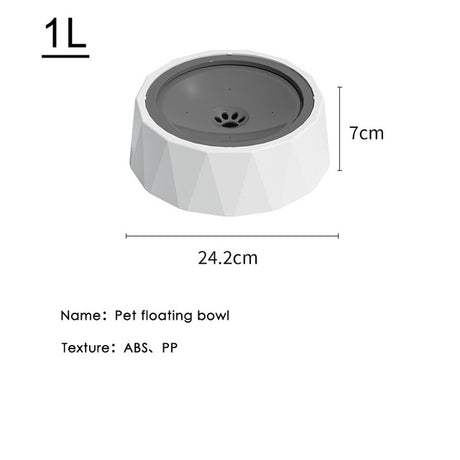 Pet Floating Bowl for Cats and Dogs - Water Drinker