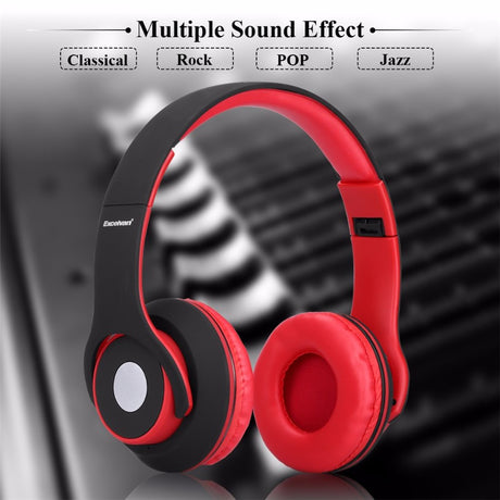 Bluetooth Headphones, Over-Ear, Foldable