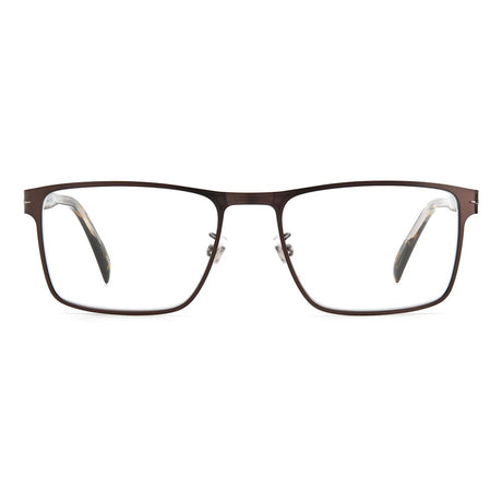 David Beckham Brown Metal Glasses (Frames)