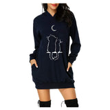 Loose Hooded Sweater Jacket for Women - Spring & Autumn