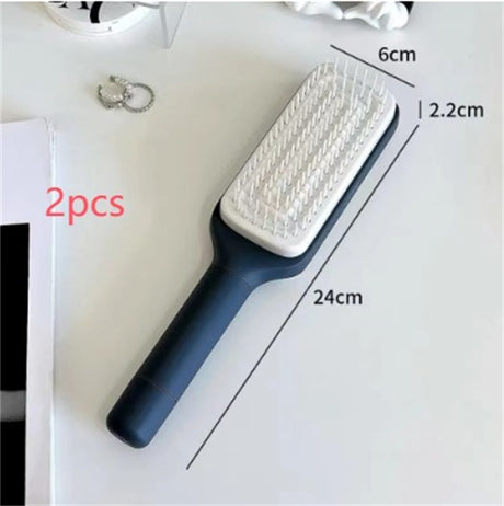 Self Cleaning 4-in-1 Hair Brush