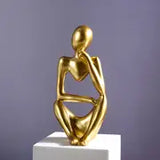 Mini Abstract Character Ornament for Creative Home Decor
