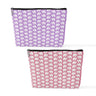 2 Pieces Preppy Stuff Preppy Makeup Bag Preppy Gifts elephant gifts for Women Female Teen Girls Friend Daughter Elephant Lover Birthday Graduation Mothers Day Pink Purple Cosmetic Bag Travel Pouch