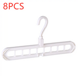 9-Hole Space-Saving Clothes Hanger Organizer