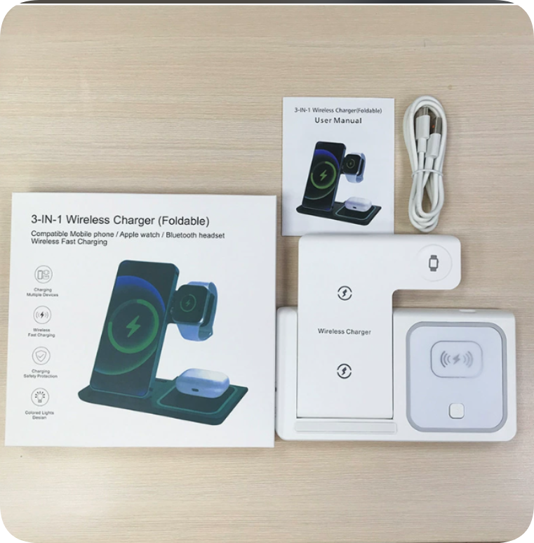 Dual-Device Wireless Charging Pad