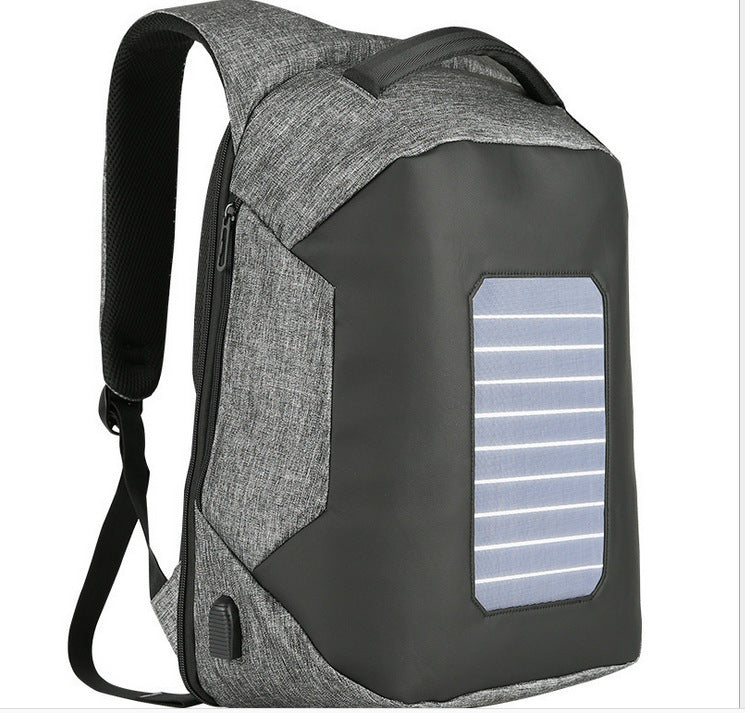 Solar USB Charging Backpack for Outdoor Activities