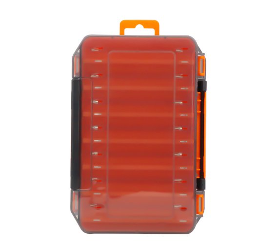 Dual-Sided Fishing Tackle Box