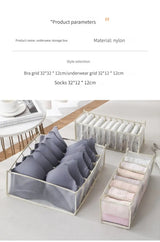 Portable Underwear and Clothes Storage Organizer Box