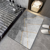 Bathroom Silicone Diatomaceous Water Absorbent Mat