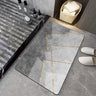 Bathroom Silicone Diatomaceous Water Absorbent Mat