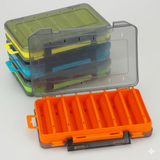 Dual-Sided Fishing Tackle Box