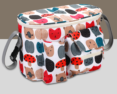 Baby Stroller Hanging Bag with Mushroom Head Design