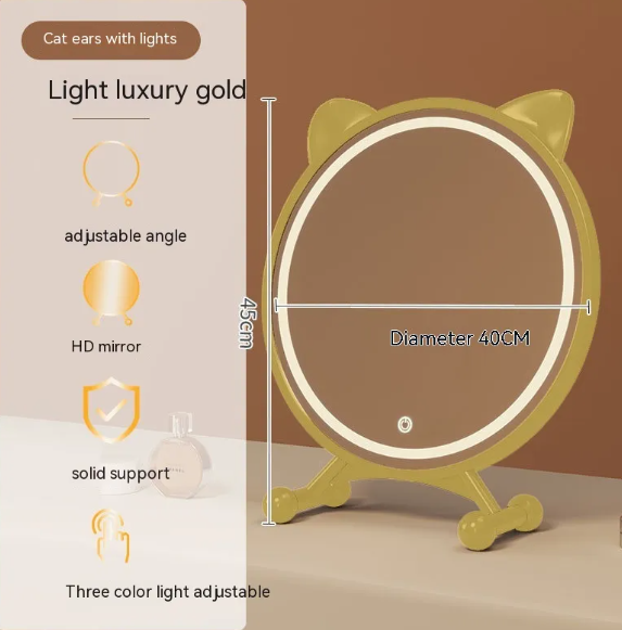 Desktop Smart LED Makeup Mirror