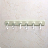 360° Rotating Kitchen Storage Rack with 6 Hooks