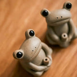 Cute Frog Incense Holder for Home Aromatherapy Decor