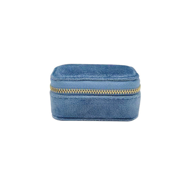 Mini Portable Velvet Earring Storage Box (1pc)