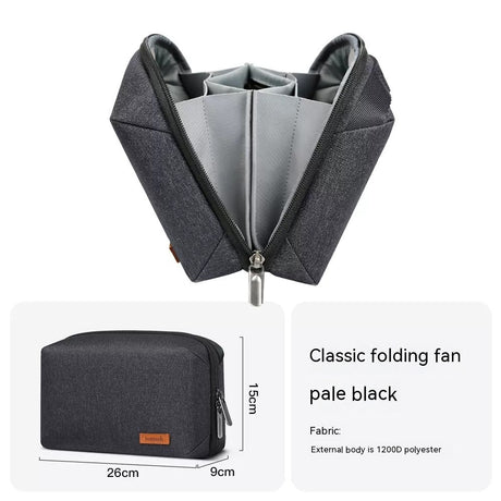 Portable Digital Storage Bag for Data Cables