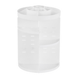 Diamond Pattern Acrylic Rotating Makeup Organizer