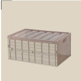 Foldable Plastic Desktop Storage Box - Multi-Functional