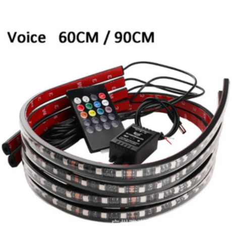 RGB LED Car Underglow Strip Lights