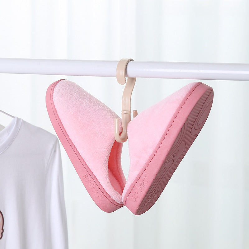 S-Shaped Rotatable Hook for Multifunctional Storage
