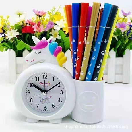 Bee Design Alarm Clock - Creative Cartoon Desk Clock