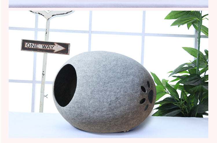 Pet House, Semi-Closed Washable Cat and Dog Bed