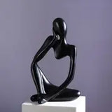 Mini Abstract Character Ornament for Creative Home Decor