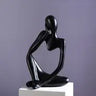 Mini Abstract Character Ornament for Creative Home Decor