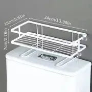 Toilet Storage Organizer with Toilet Paper Holder (1 Piece)