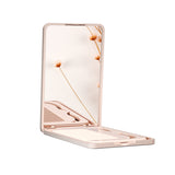 Compact Foldable Makeup Mirror with Comb (Portable)