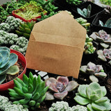 Vintage Style Small Craft Paper Envelopes for Storage